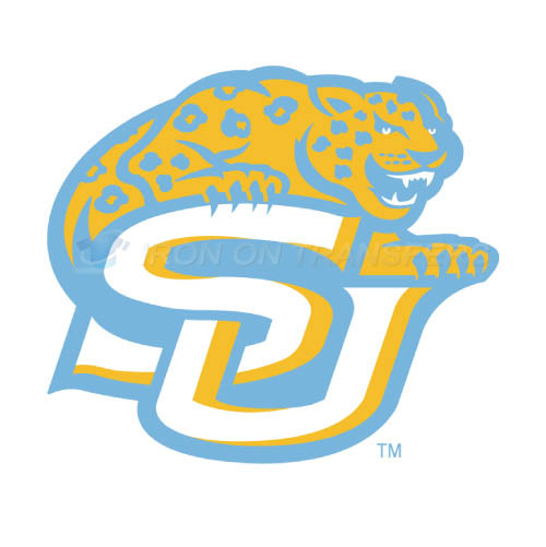 Southern Jaguars Logo T-shirts Iron On Transfers N6277 - Click Image to Close